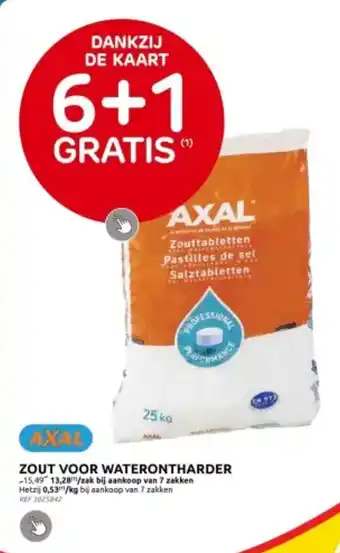 Brico AXAL ZOUT VOOR WATERONTHARDER aanbieding