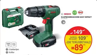 Brico KLOPBOORMACHINE EASY IMPACT aanbieding