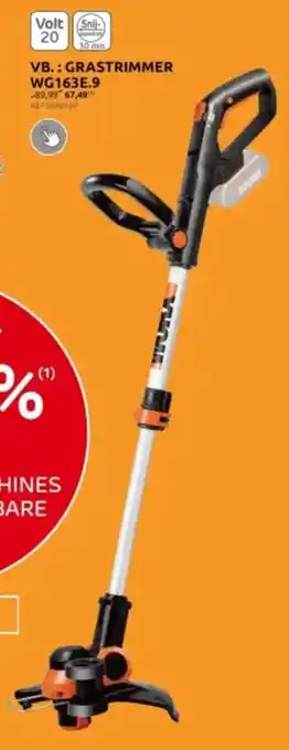 Brico GRASTRIMMER WG163E.9 aanbieding