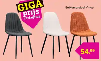 Leen Bakker Eetkamerstoel Vince aanbieding