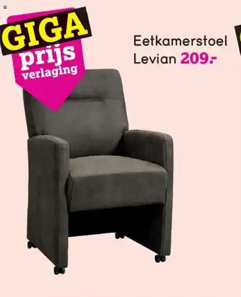 Leen Bakker Eetkamerstoel Levian aanbieding