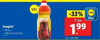 Lidl Sangria aanbieding