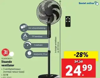 Lidl Staande ventilator aanbieding