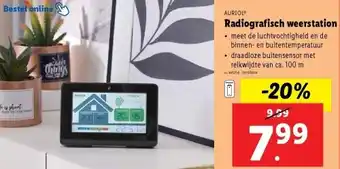 Lidl Radiografisch weerstation aanbieding
