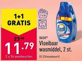 ALDI Vloeibaar wasmiddel aanbieding