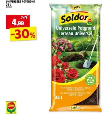 Hubo UNIVERSELE POTGROND 35 L aanbieding
