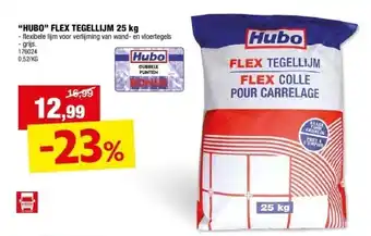 Hubo “HUBO” FLEX TEGELLIJM 25 kg aanbieding