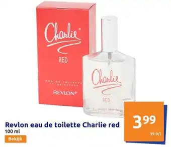 Revlon eau de toilette Charlie red