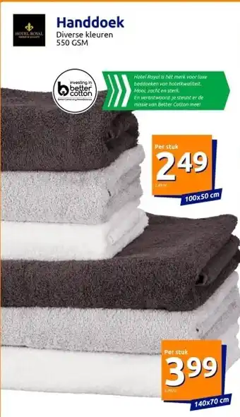 Action Handdoek aanbieding