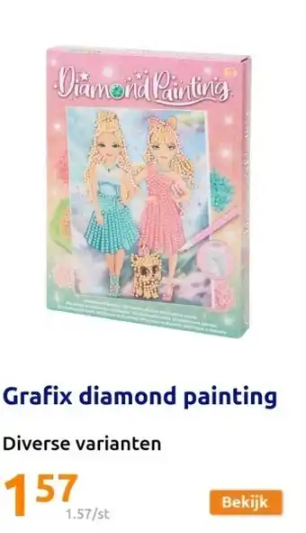 Action Grafix diamond painting aanbieding
