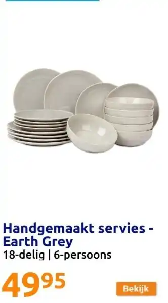 Handgemaakt servies - Earth Grey