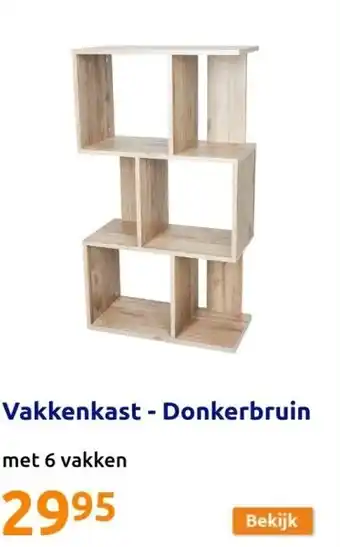 Vakkenkast - Donkerbruin