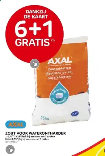Brico ZOUT VOOR WATERONTHARDER aanbieding