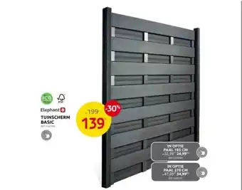 Brico TUINSCHERM BASIC aanbieding