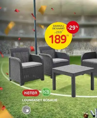 Brico LOUNGESET ROSALIE aanbieding