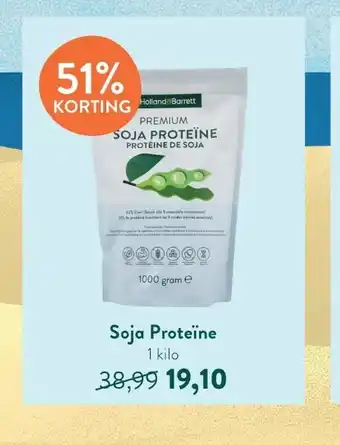 Holland & Barrett Soja Proteïne aanbieding