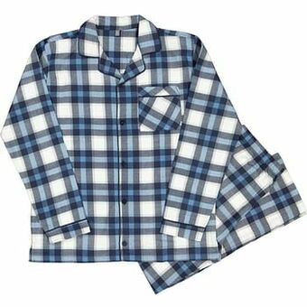 Zeeman Heren flanel pyjama aanbieding