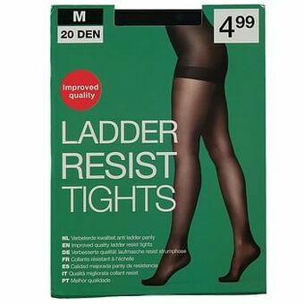 Zeeman Anti-ladder panty aanbieding