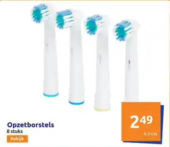 Action Opzetborstels aanbieding