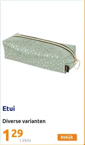 Action Etui aanbieding