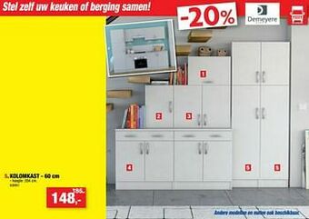 Hubo Kolomkast aanbieding