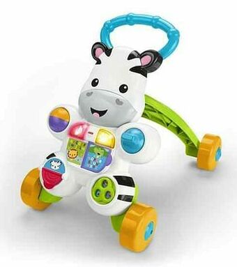 ToyChamp Fisher Price Loop met mij Zebra aanbieding