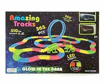 ToyChamp Amazing Tracks 365-delige set met flexibele baan aanbieding