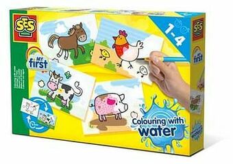 ToyChamp SES My First - Kleuren met water Boerderijdieren aanbieding