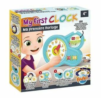 ToyChamp Buki mijn eerste klok - 100 vragen en antwoorden aanbieding