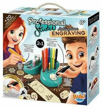ToyChamp Buki Professional Studio 2-in-1 Engraving pyrograf aanbieding
