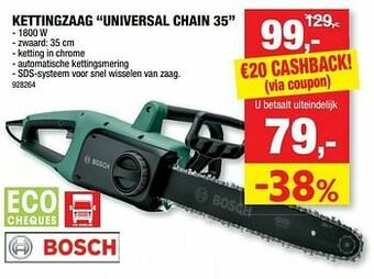 Hubo Bosch kettingzaag universal chain 35 aanbieding