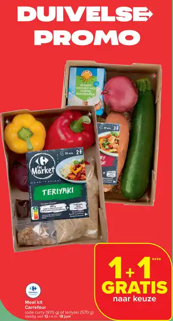 Carrefour Market Meal kit aanbieding