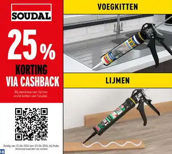 Hubo SOUDAL aanbieding