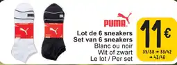 Cora Puma Lot de 6 sneakers aanbieding