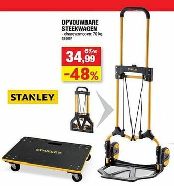 Hubo Opvouwbare steekwagen aanbieding