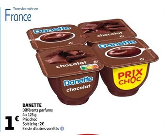 Auchan Danette aanbieding