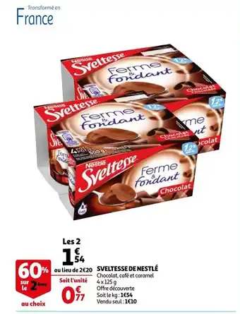 Auchan Sveltesse De Nestle aanbieding