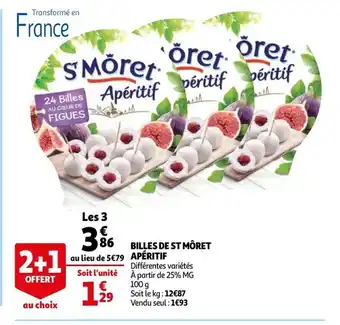 Billes De St Moret Aperitif