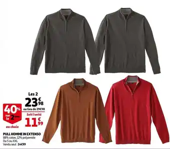 Pull Homme in Extenso