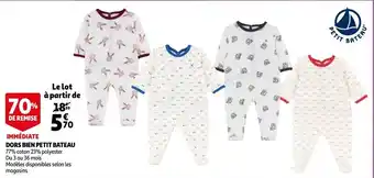 Auchan Immediate Dors Bien Petit Bateau aanbieding