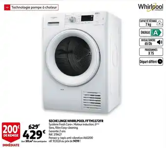 Seche Linge Whirlpool FFTM1172FR