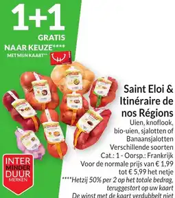 Intermarché Saint Eloi & Itinéraire de nos Régions aanbieding