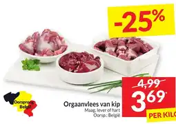 Intermarché Orgaanvlees van kip aanbieding