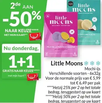 Intermarché Little Moons Mochi-ijs aanbieding