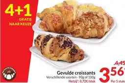 Intermarché Gevulde croissants aanbieding