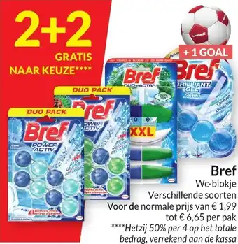 Intermarché Bref Wc-blokje aanbieding