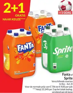 Intermarché Fanta of Sprite aanbieding