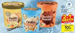 Carrefour Pot roomijs Carrefour aanbieding