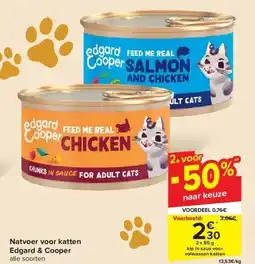 Natvoer voor katten Edgard & Cooper
