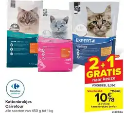 Carrefour Kattenbrokjes Carrefour aanbieding